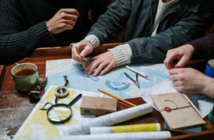 地図づくり　チームビルディング