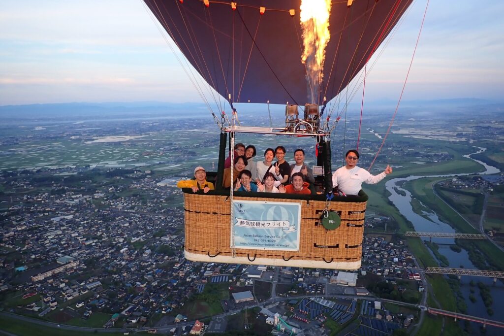 熱気球 フリーフライト 企業向け研修