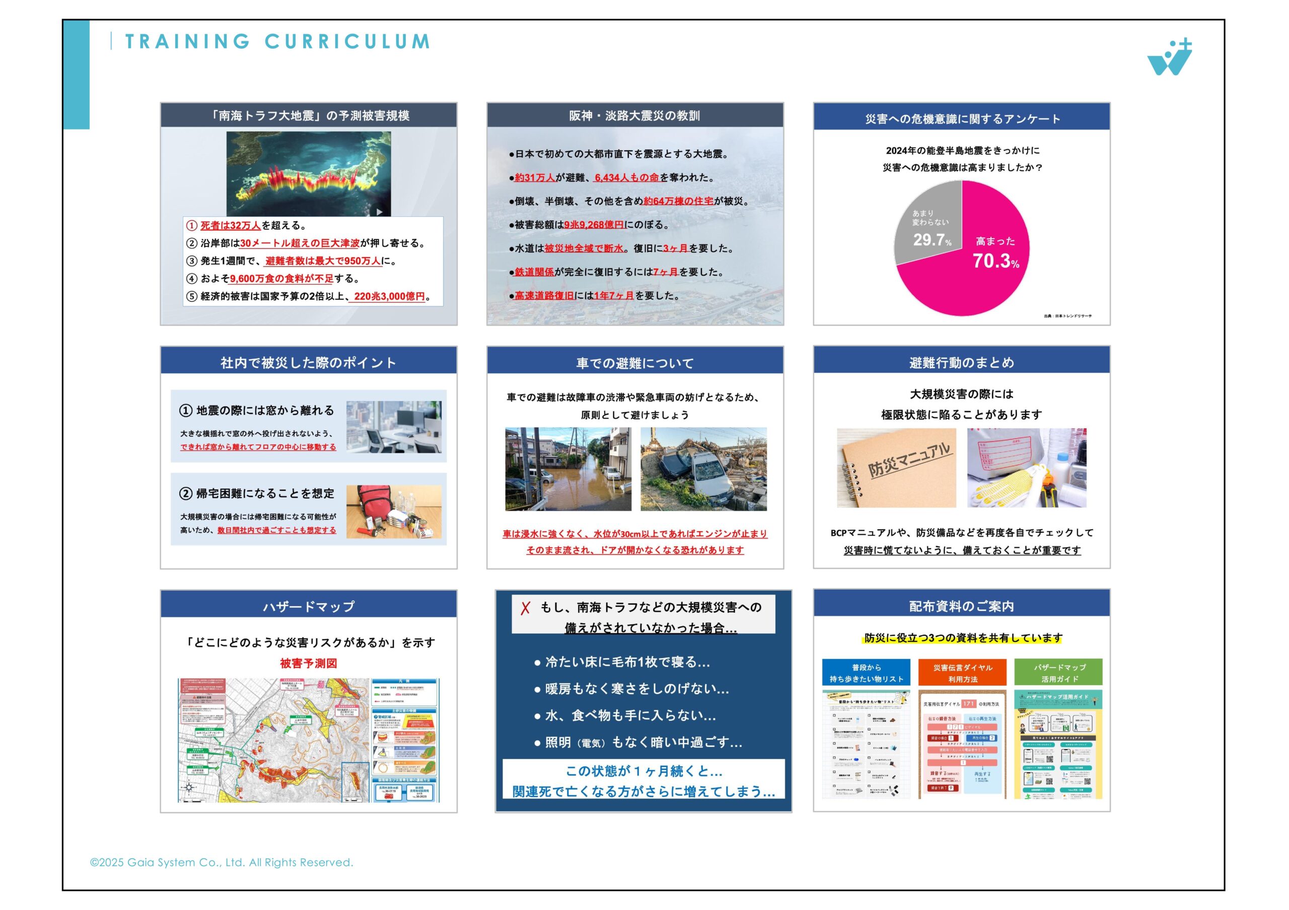 企業向け防災研修