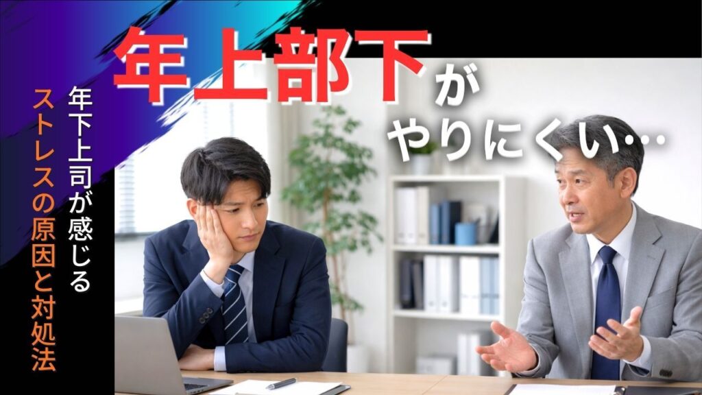 年上部下がやりにくい