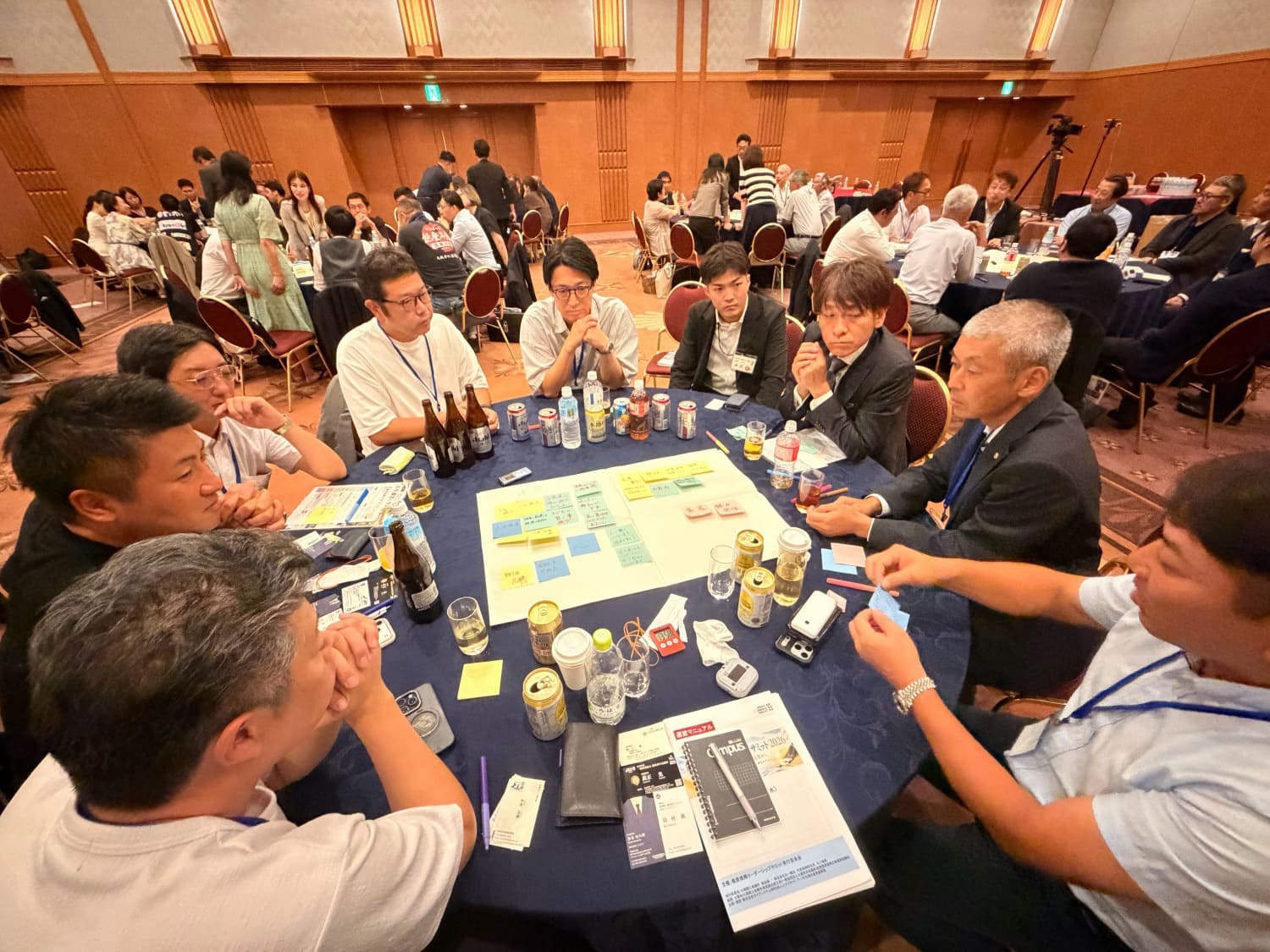 第2部 交流会 テーブルごとのワークショップ