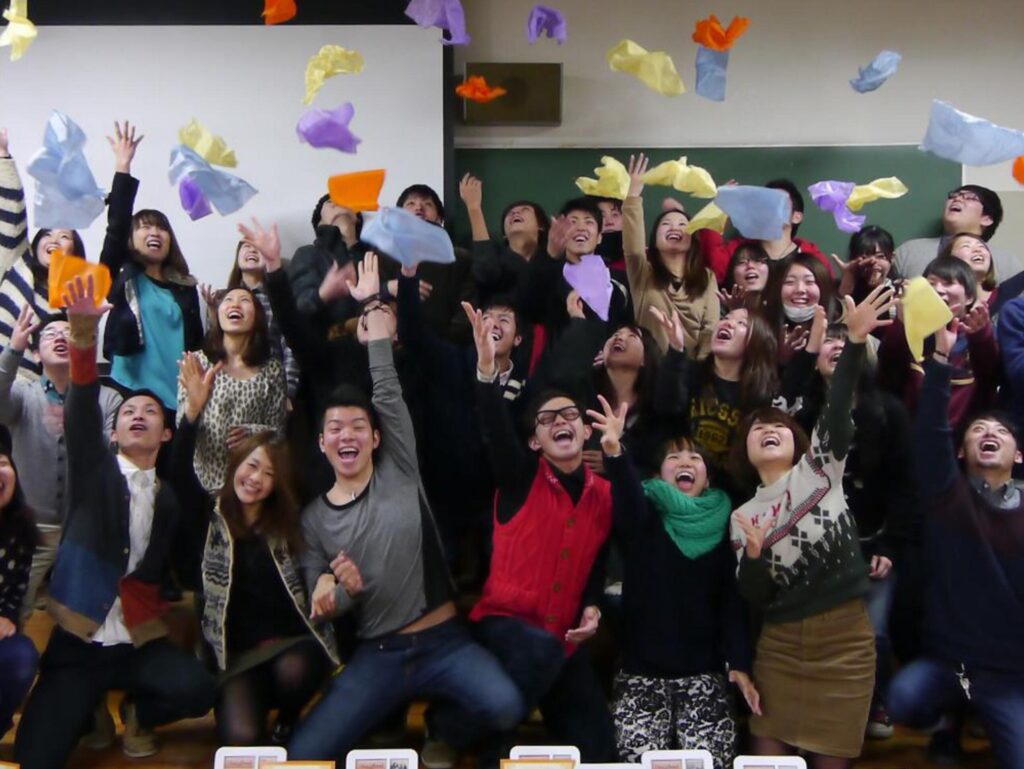 この学年での最後の授業での生徒たちの様子